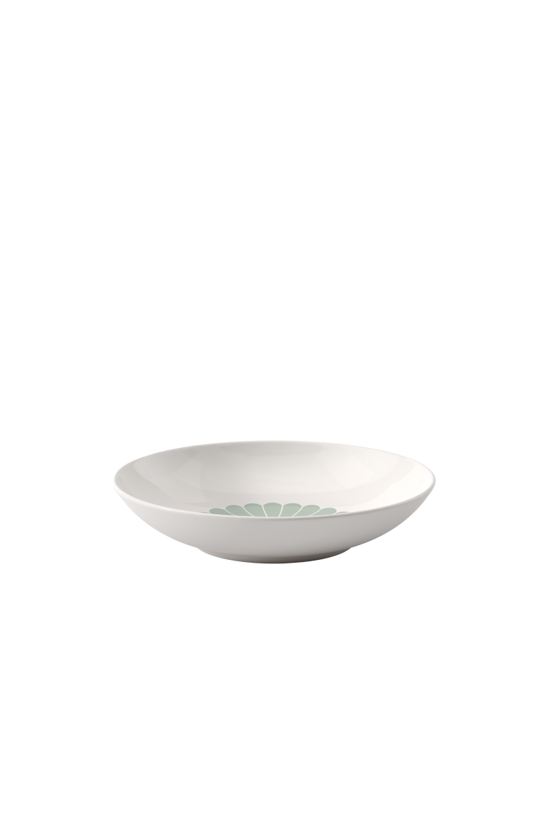 Fleur Bleu Pasta Bowl, Main, color, Green