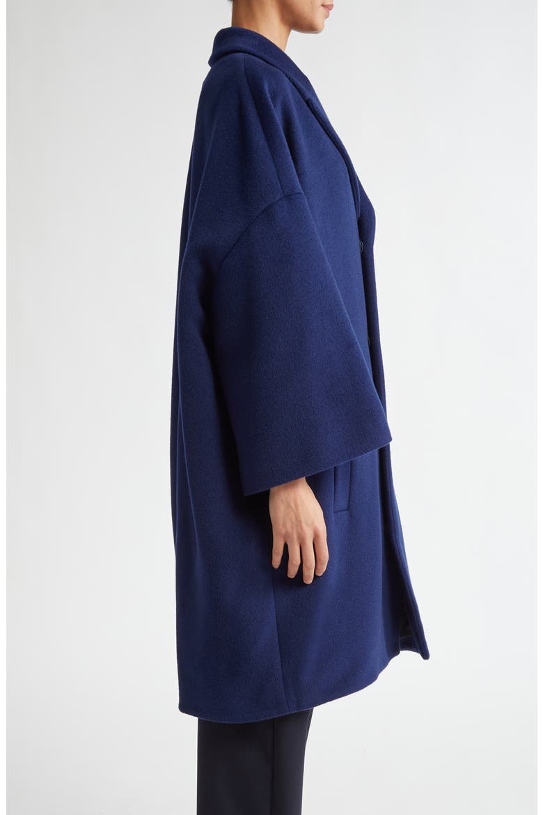 Oversize Wool & Mohair Coat, Alternate, color, LIGHT NAVY