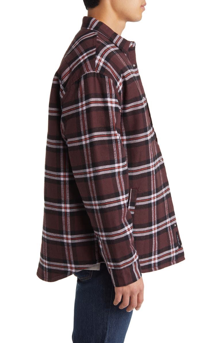 Vans Kesler Plaid Cotton Button-Up Shirt, Alternate, color, 