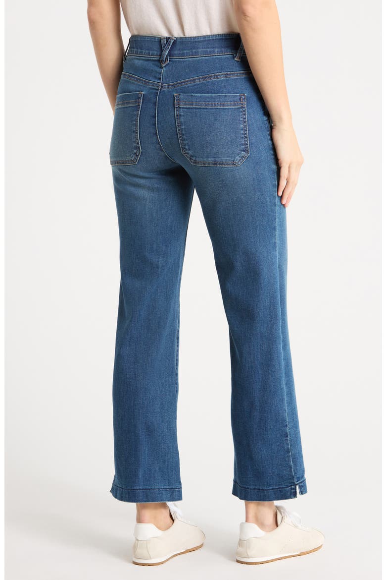 Porkchop Pocket Crop Wide Leg Jeans, Alternate, color, BLUE VINTAGE