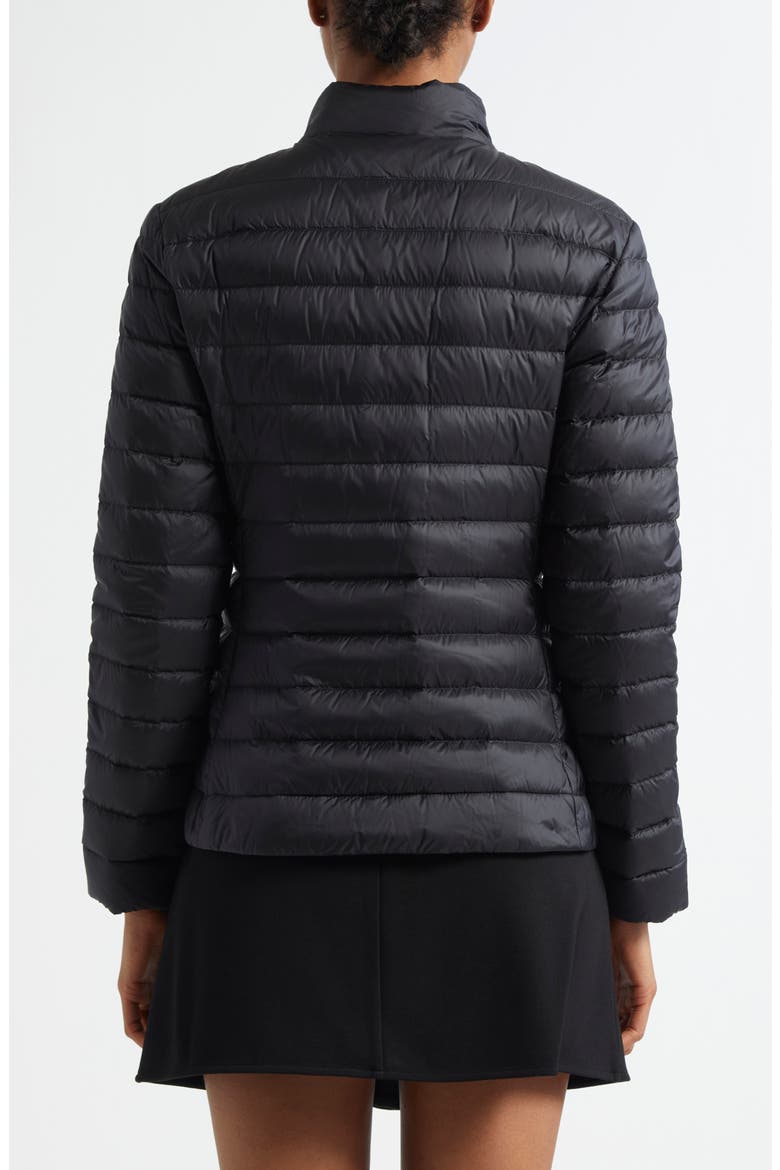 Igelle Down Puffer Jacket, Alternate, color, BLACK/ BLACK