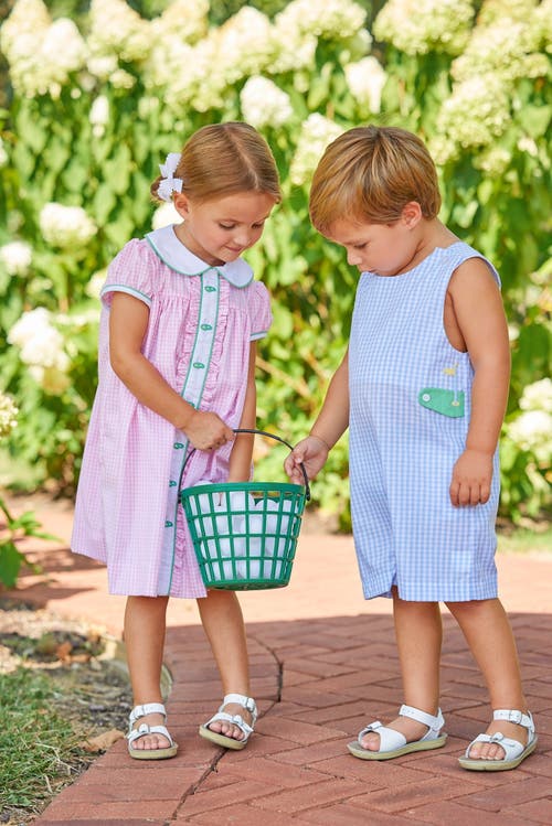 Little English Kids' Ruffled Sally Dress Blend