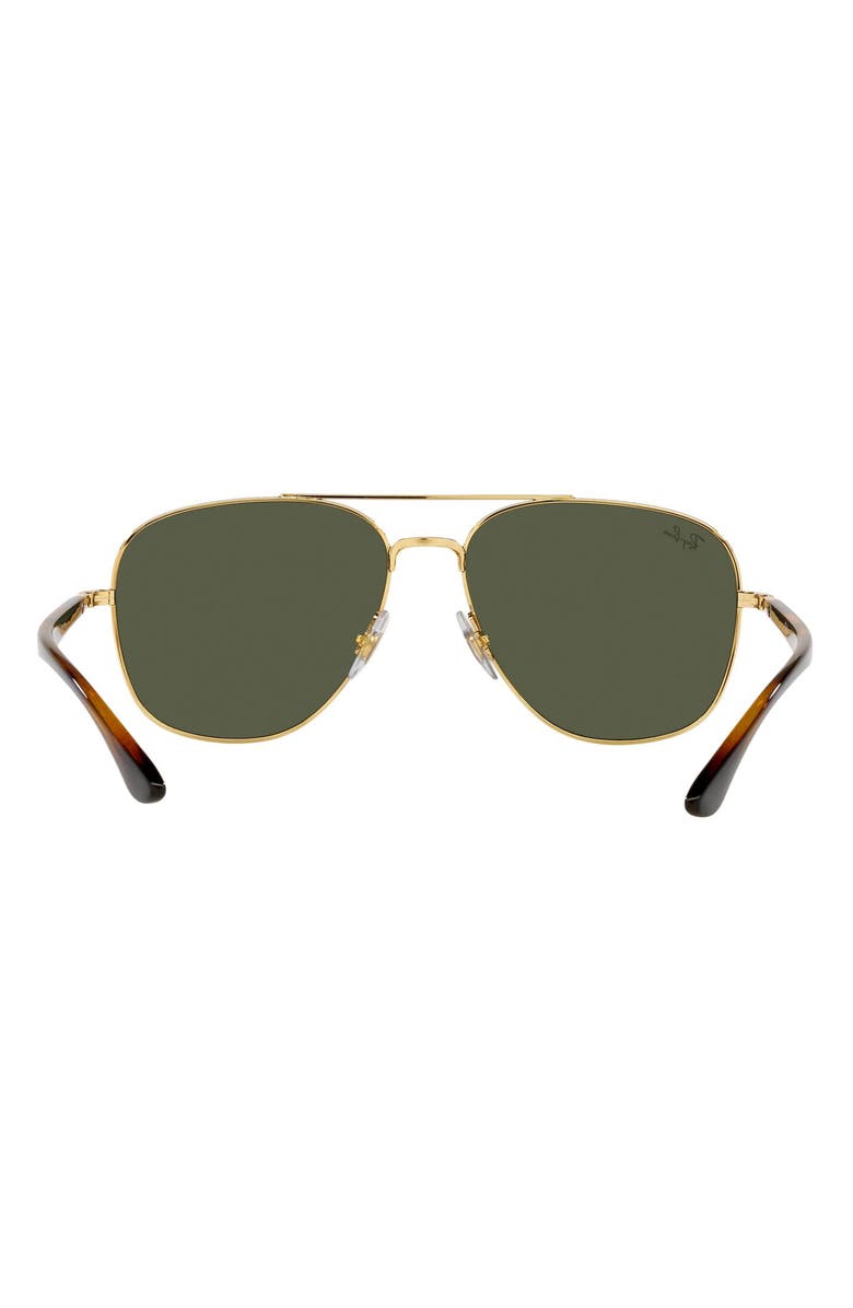 Ray-Ban 56mm Square Sunglasses, Alternate, color, Arista