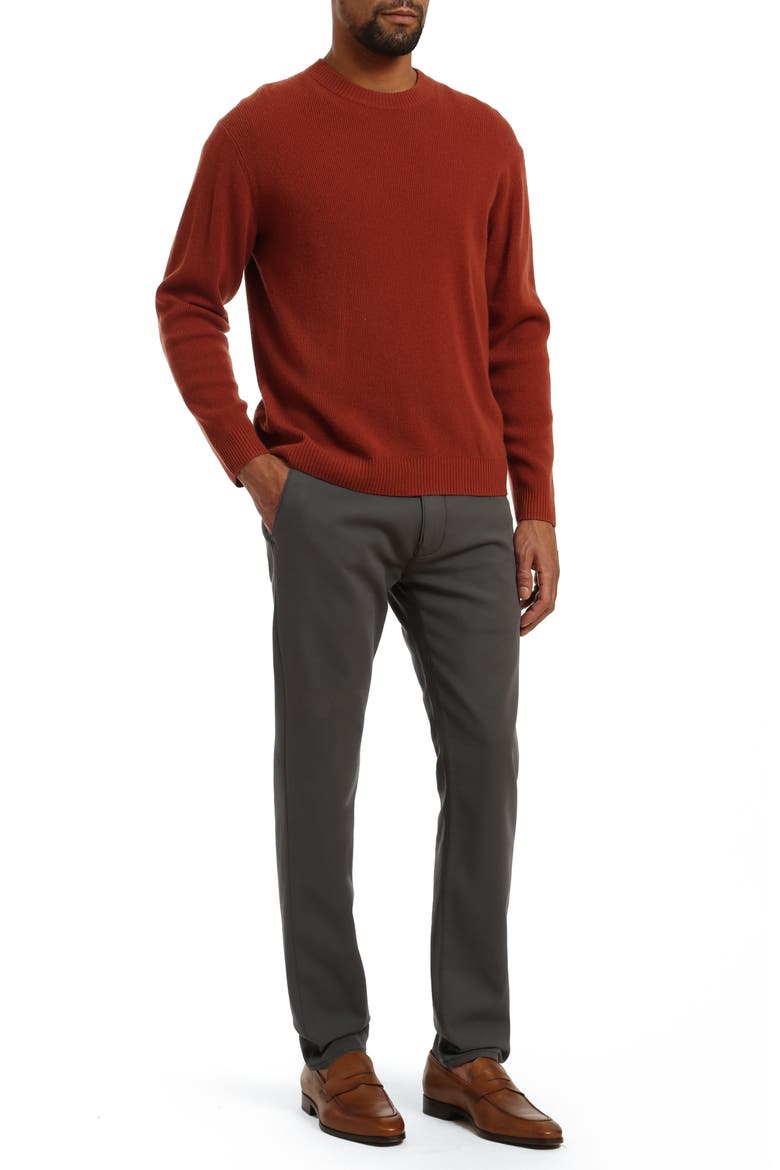 Verona Slim Fit Chino Pants, Alternate, color, IRON