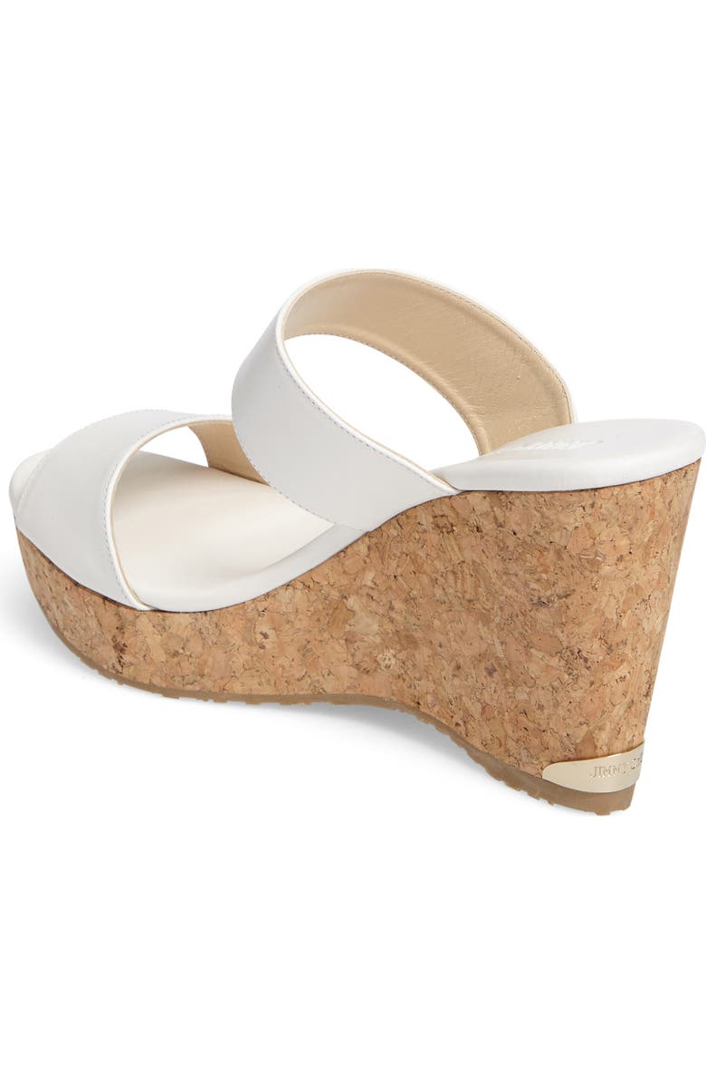 Jimmy Choo Parker Wedge Sandal, Alternate, color,