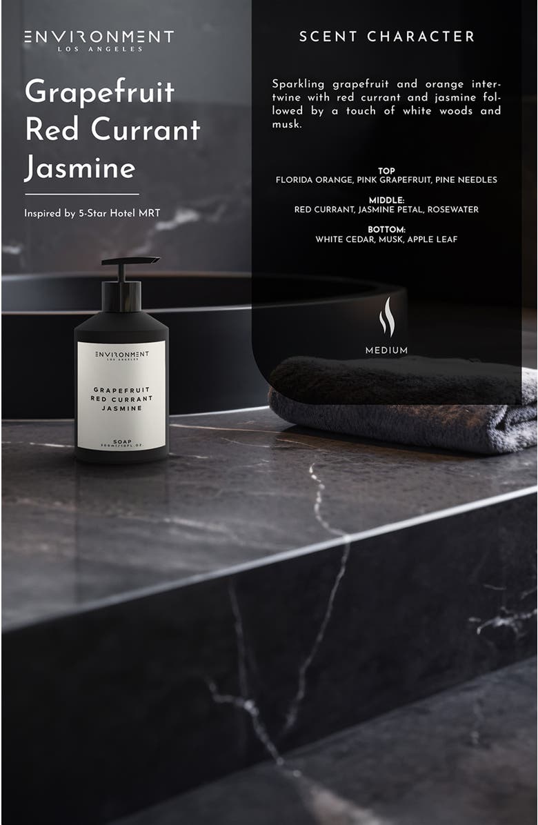 ENVIRONMENT Inspired by 5-Star Resort Scents Hand Soap, Alternate, color, Inspired By Marriot Hotels