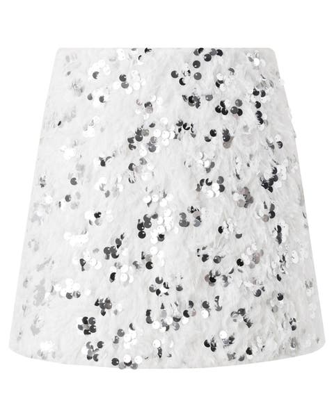 Chrissy Feather Sequin Mini Skirt (toddler, Little Kid & Big Kid)