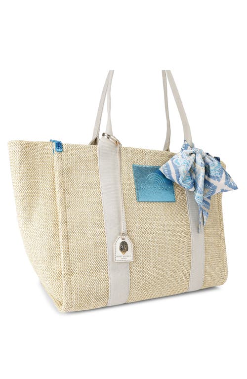 Kurt Geiger London Large Southbank Shopper Bag In Beige