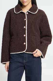Teddy Cropped Jacket