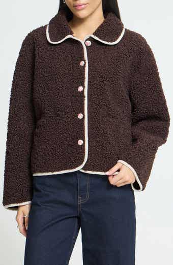 Teddy Cropped Jacket