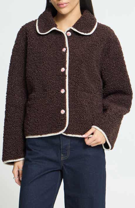 Teddy Cropped Jacket