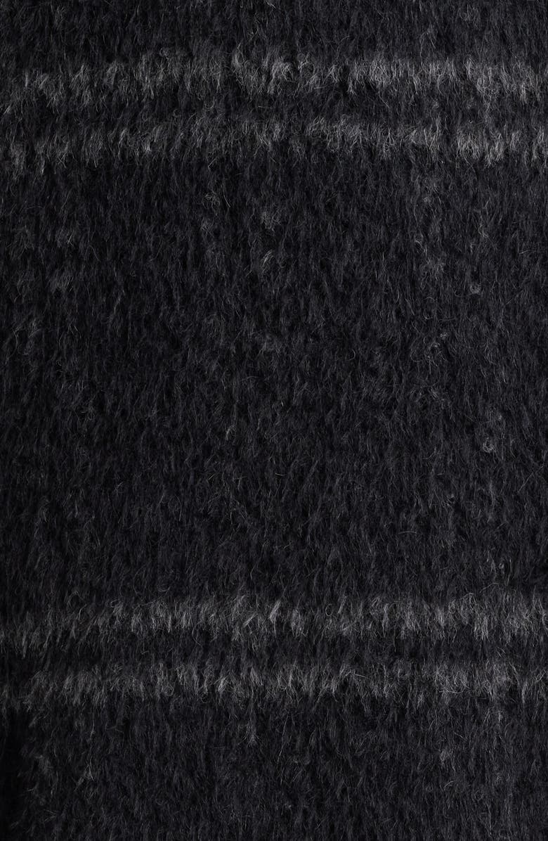 Eileen Fisher High Collar Long Coat, Alternate, color,