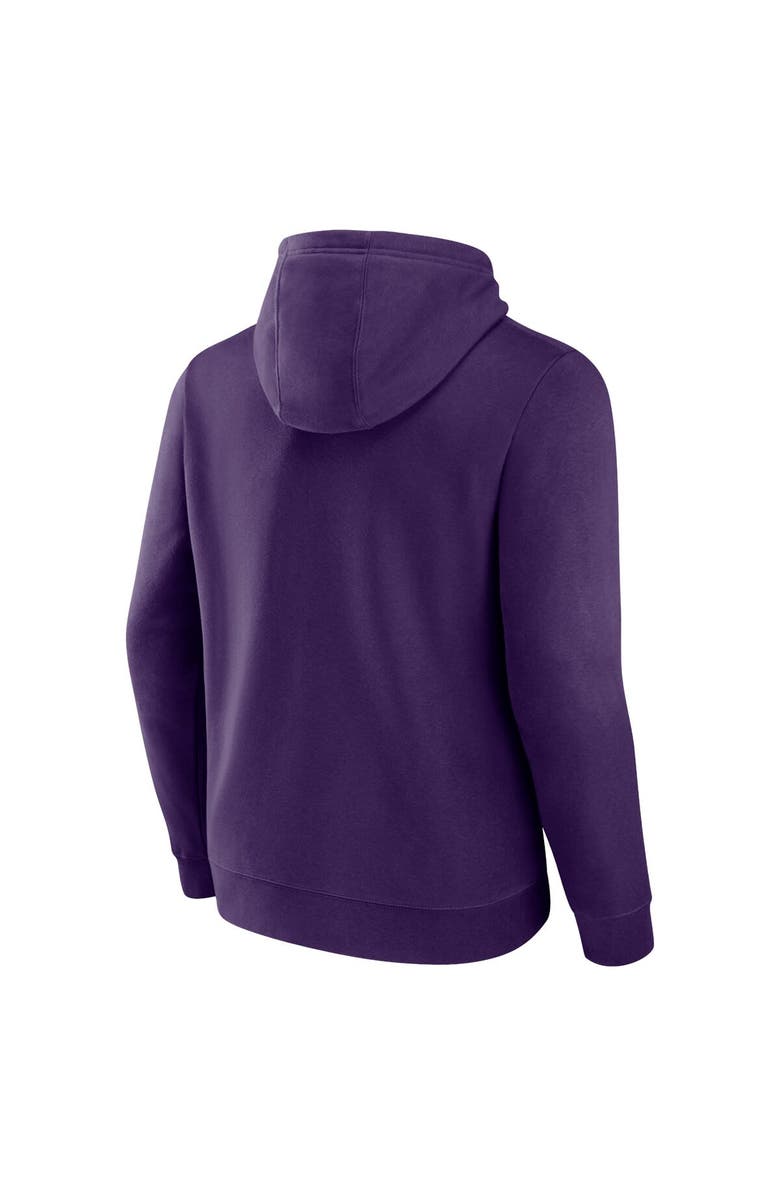 FANATICS Men's Fanatics Branded  Purple Phoenix Suns Primary Logo Pullover Hoodie, Alternate, color, 