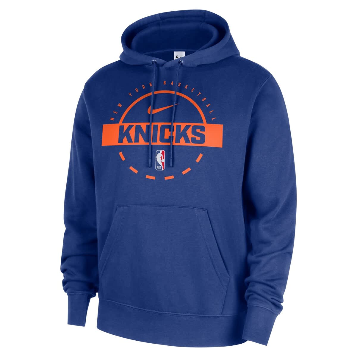 knicks practice hoodie