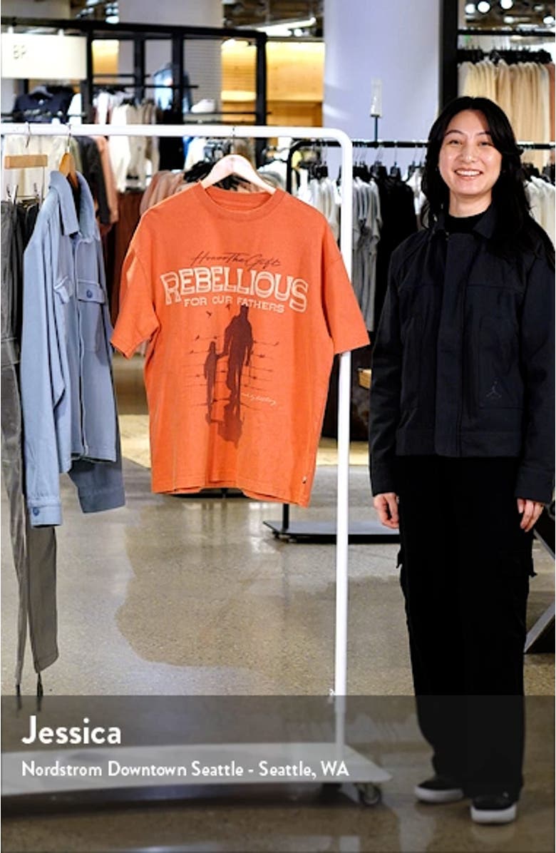 Rebellious for Our Fathers Graphic T-Shirt, sales video thumbnail