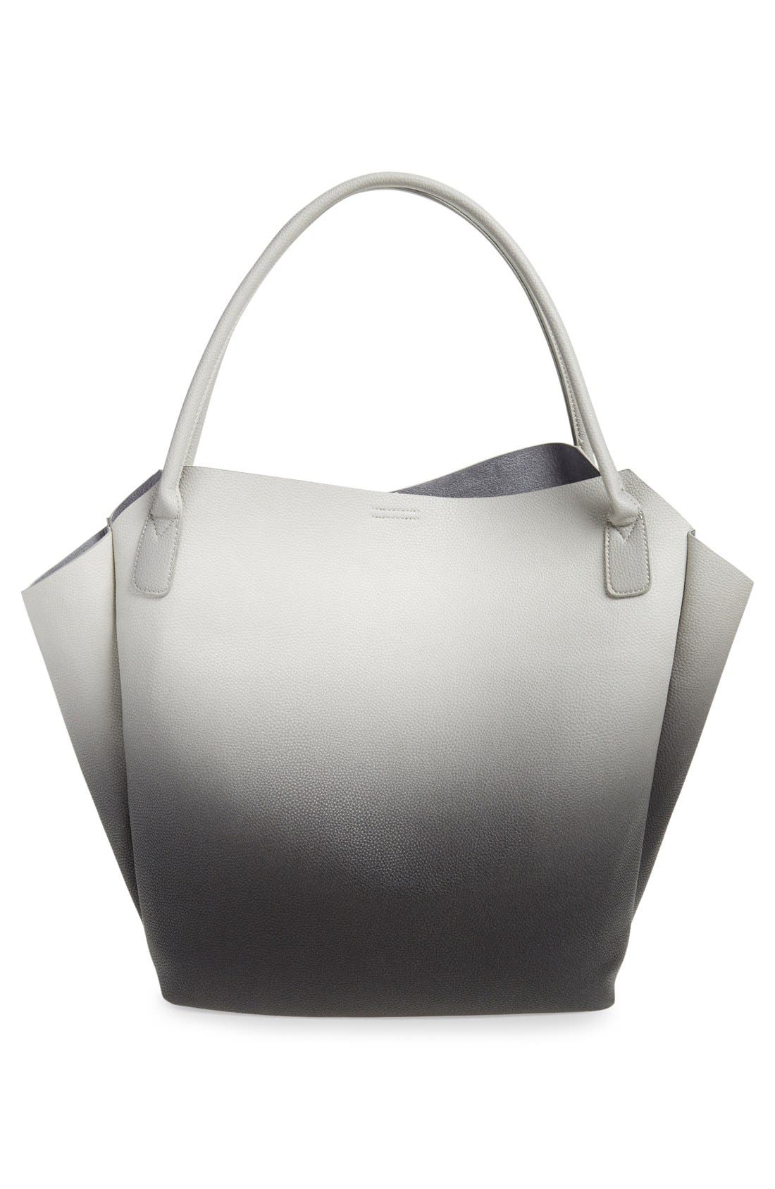 Pixie Mood 'Rachel' Ombré Faux Leather Tote, Main, color, 