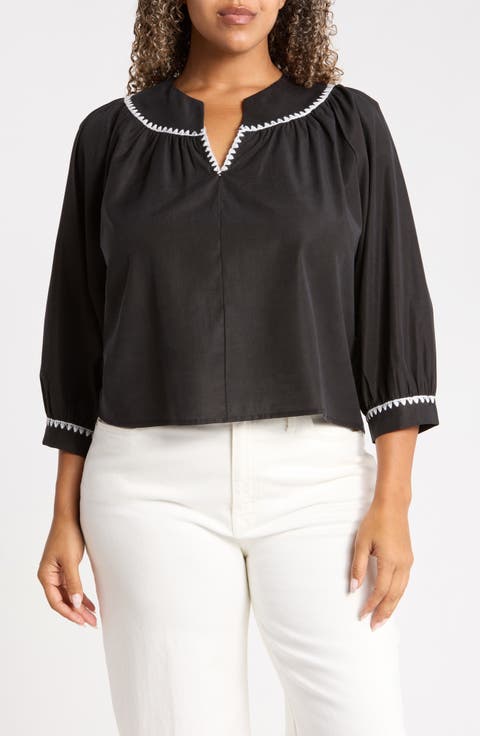 Embroidered Top