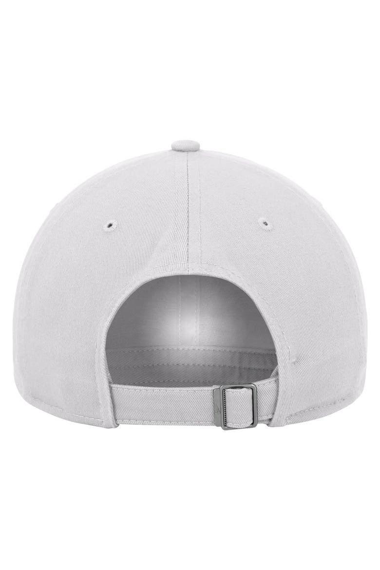 Men's Nike White LA28 Summer Paralympics Retro Stripe Club Adjustable Hat, Alternate, color, White