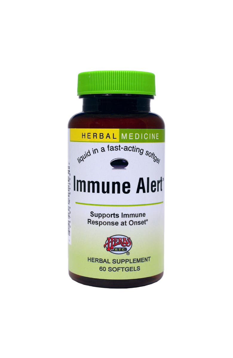 Trace Minerals Herbs Etc. Immune Alert 60 ct. Softgels, Main, color, NO COLOR