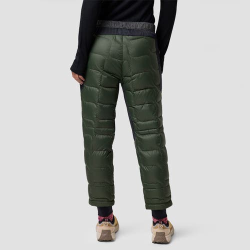 Backcountry Waas Allied Down Pant In Green