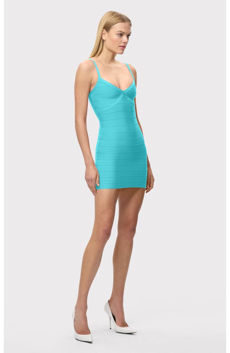 Herve Leger The After Party Dress, Alternate, color, Reef