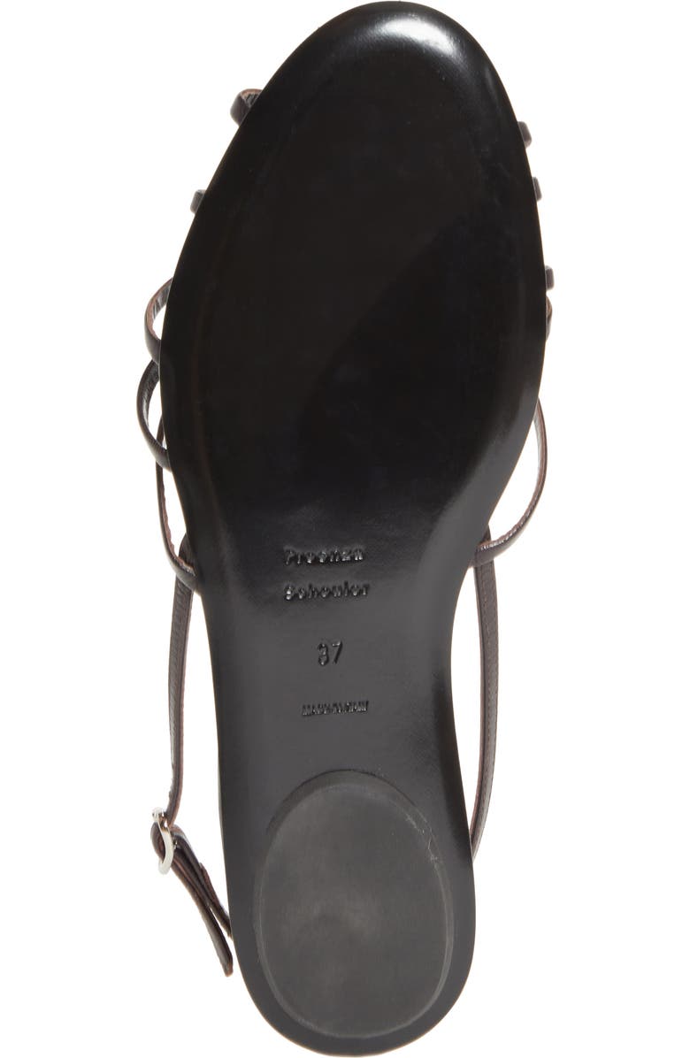 Proenza Schouler Uma Slingback Sandal, Alternate, color, Burgundy