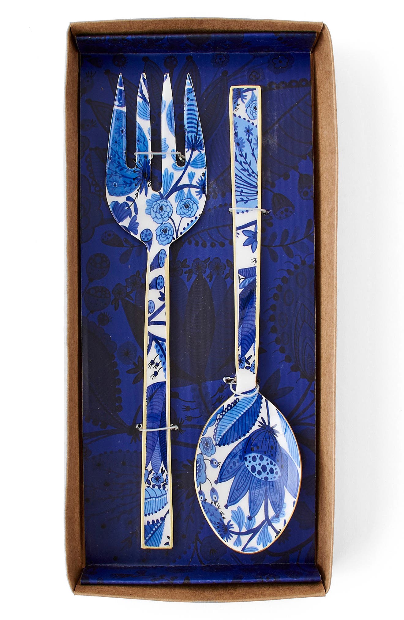 ONE HUNDRED 80 DEGREES 2-Piece Enamel Salad Server Set | Nordstromrack