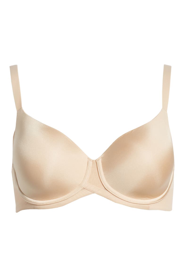 Ultimate Side Smoother Underwire T-Shirt Bra, Alternate, color, SAND