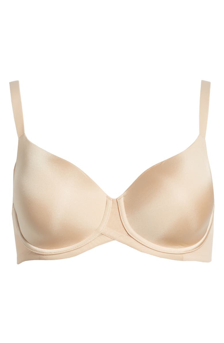 Wacoal Ultimate Side Smoother Underwire T-Shirt Bra, Alternate, color, Sand