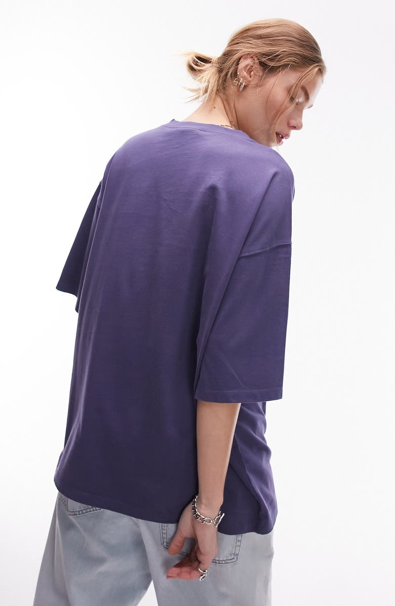 Topshop Berlin Oversize Graphic T-Shirt, Alternate, color, 