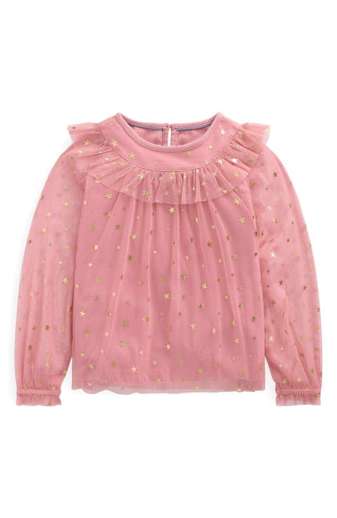 Kids' Foil Star Tulle Top (Toddler, Little Kid & Big Kid)