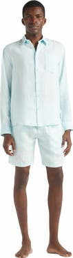 Vilebrequin Men's Natural Dye Linen Shirt