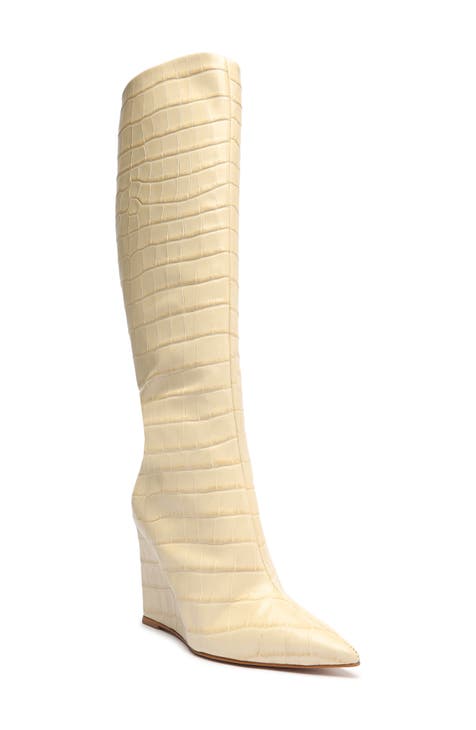 Asya Up Wedge Knee-High Boot (Women)