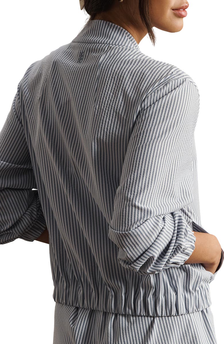 Rhone Saltair Seersucker Jacket, Alternate, color, Washed Navy Stripe