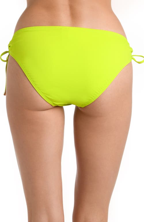 La Blanca Island Goddess Hipster Bikini Bottoms In Bright Lime
