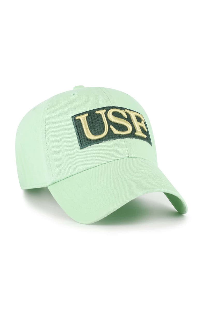 '47 Men's '47 Light Green South Florida Bulls Clean Up Adjustable Hat, Alternate, color, Light Green