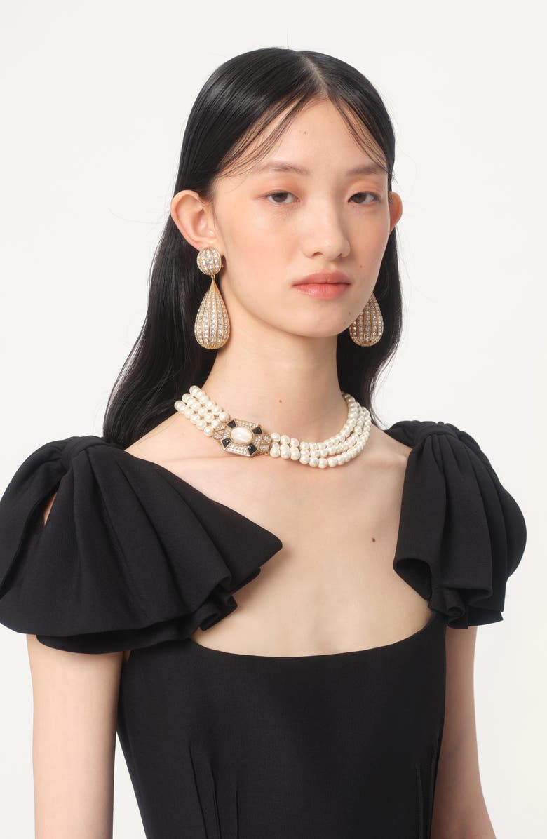 Valentino Garavani Family Layered Pendant Necklace, Alternate, color, 