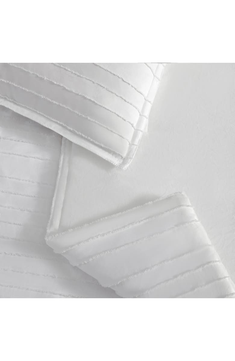 UGG<sup>®</sup> Devon Comforter & Shams Set, Alternate, color, Bright White Texture Stripe