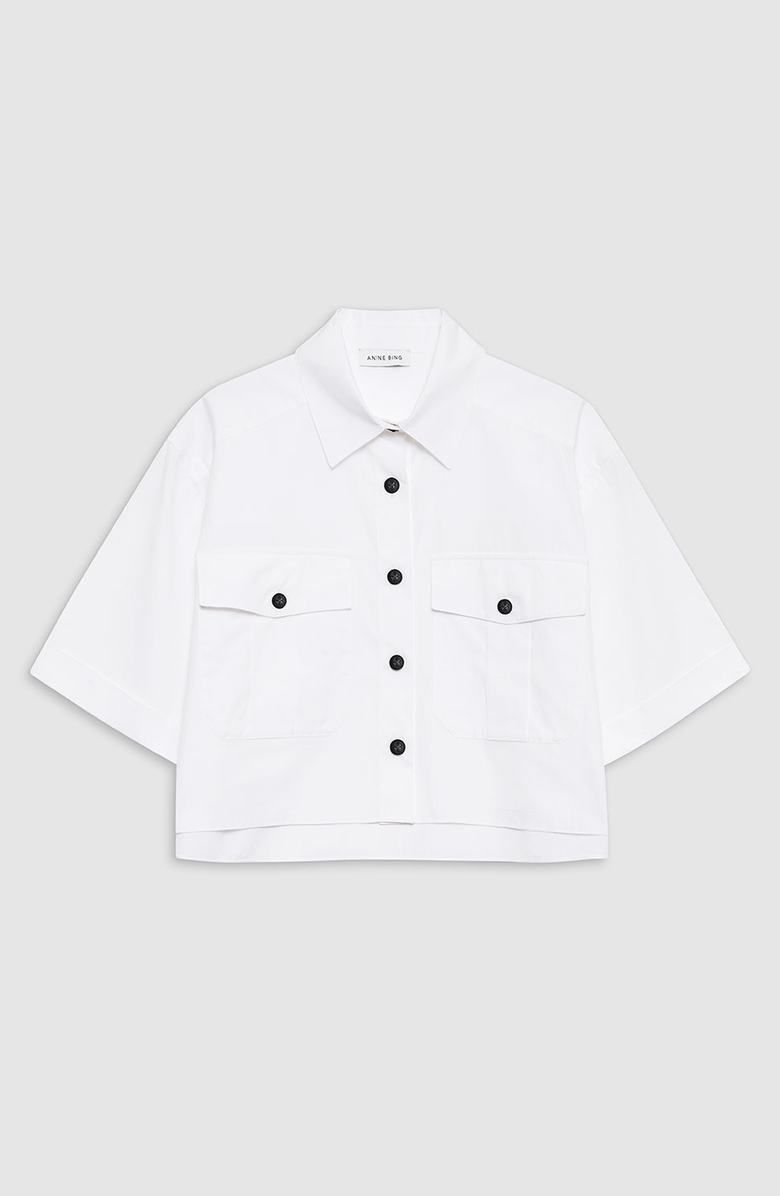 ANINE BING Edith Shirt, Alternate, color,