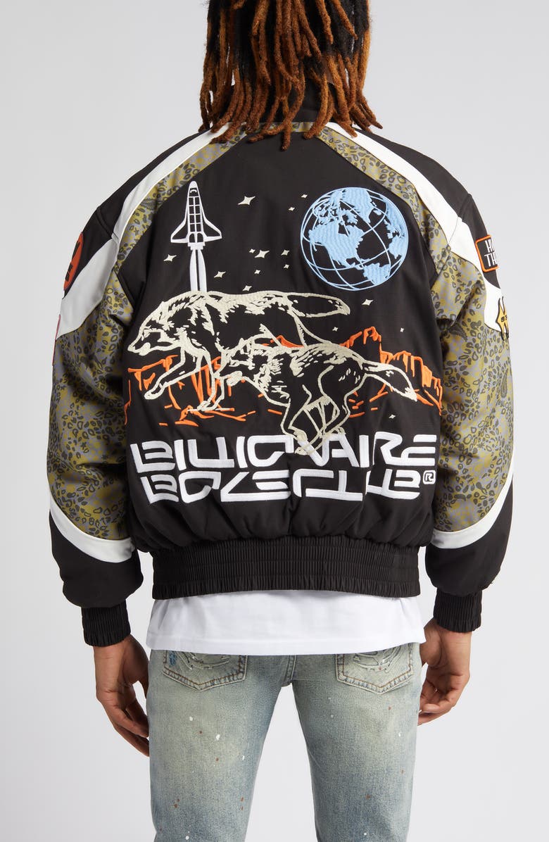 Billionaire Boys Club Space Suit Oversize Racer Jacket, Alternate, color, 