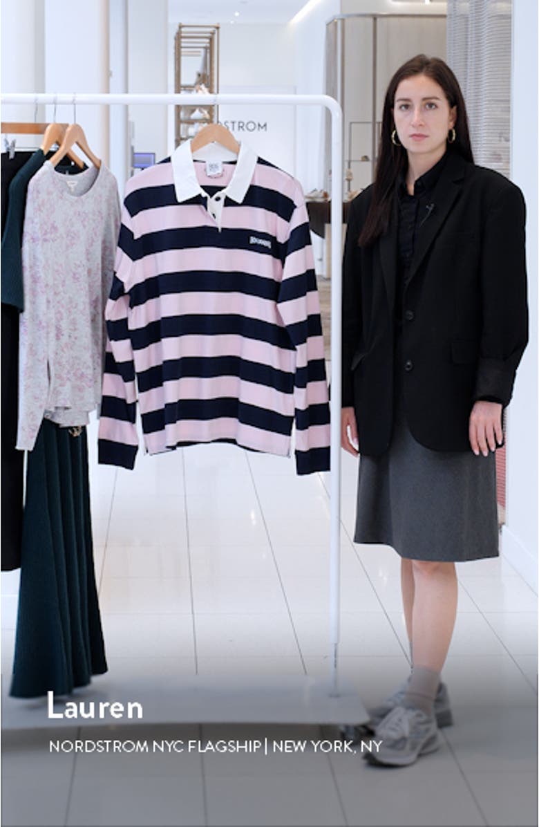 Stripe Cotton Rugby Shirt, sales video thumbnail