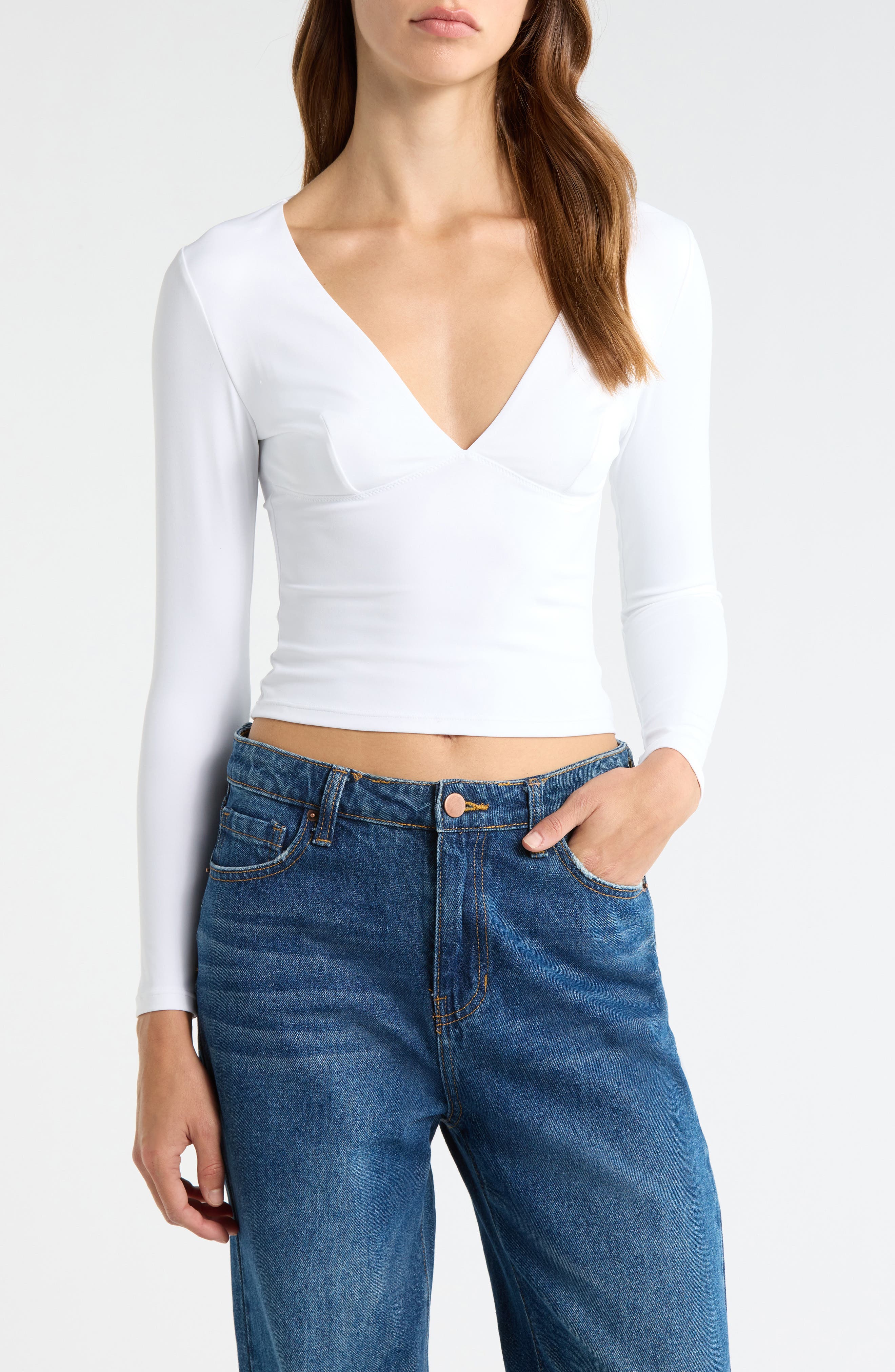 Gianna V-Neck Top - image 3
