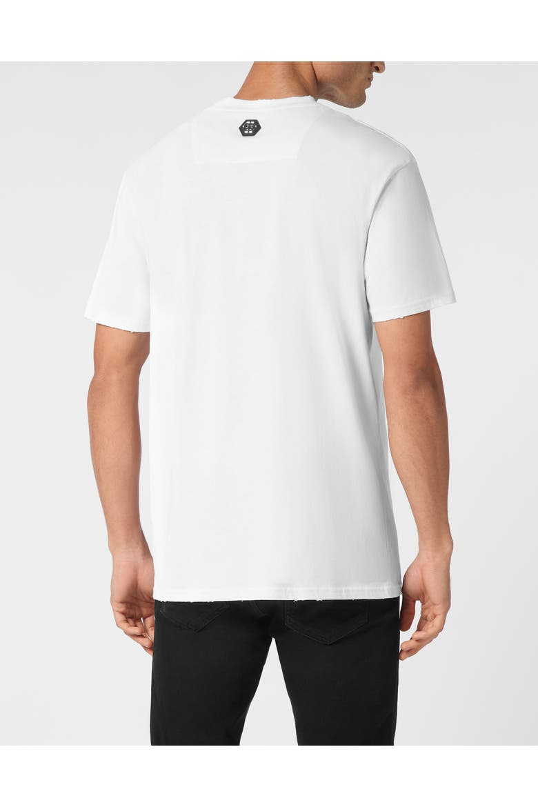 Jersey T-Shirt Round Neck Ss Racing Club Men, Alternate, color, white/middleblue