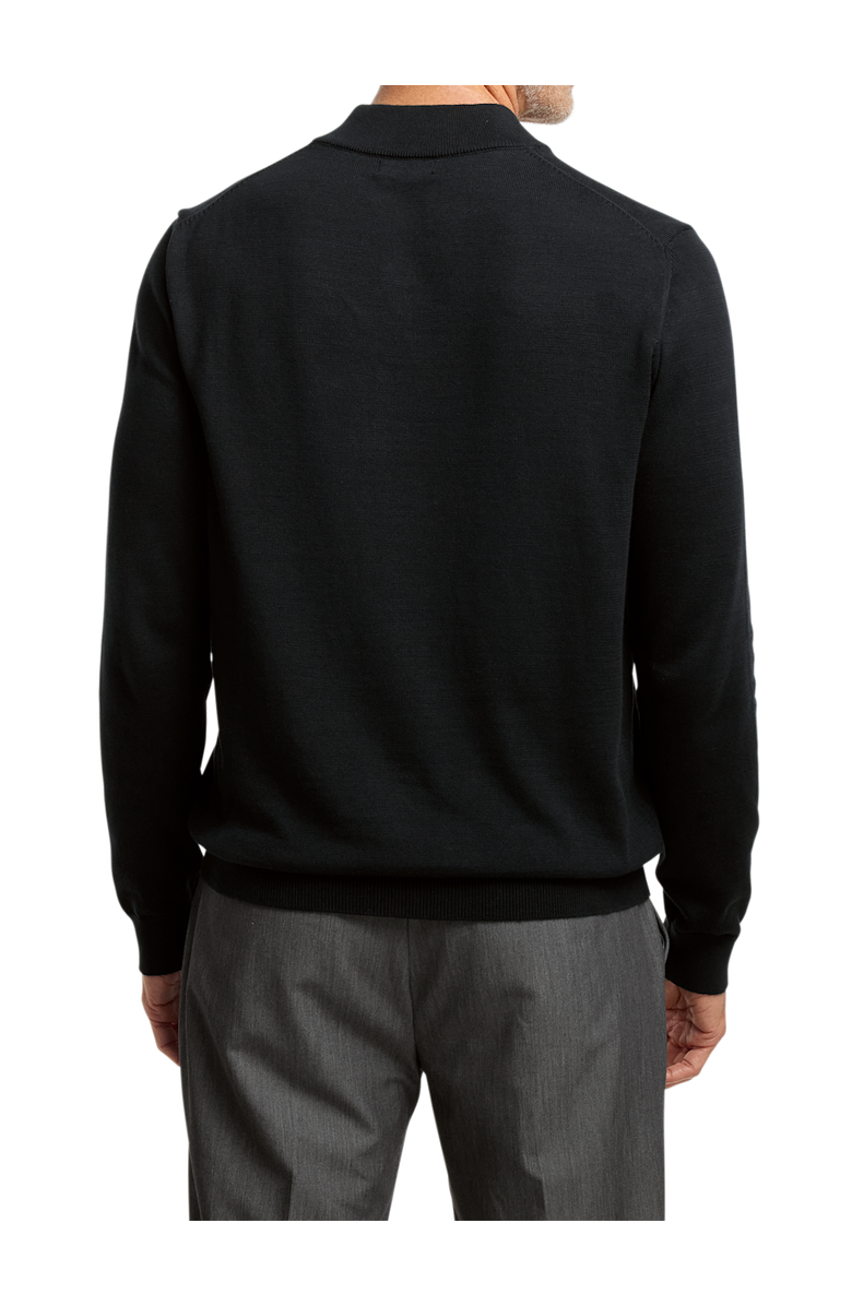Paul Fredrick Supima Cotton Four Button Mock Neck Sweater, Alternate, color, 