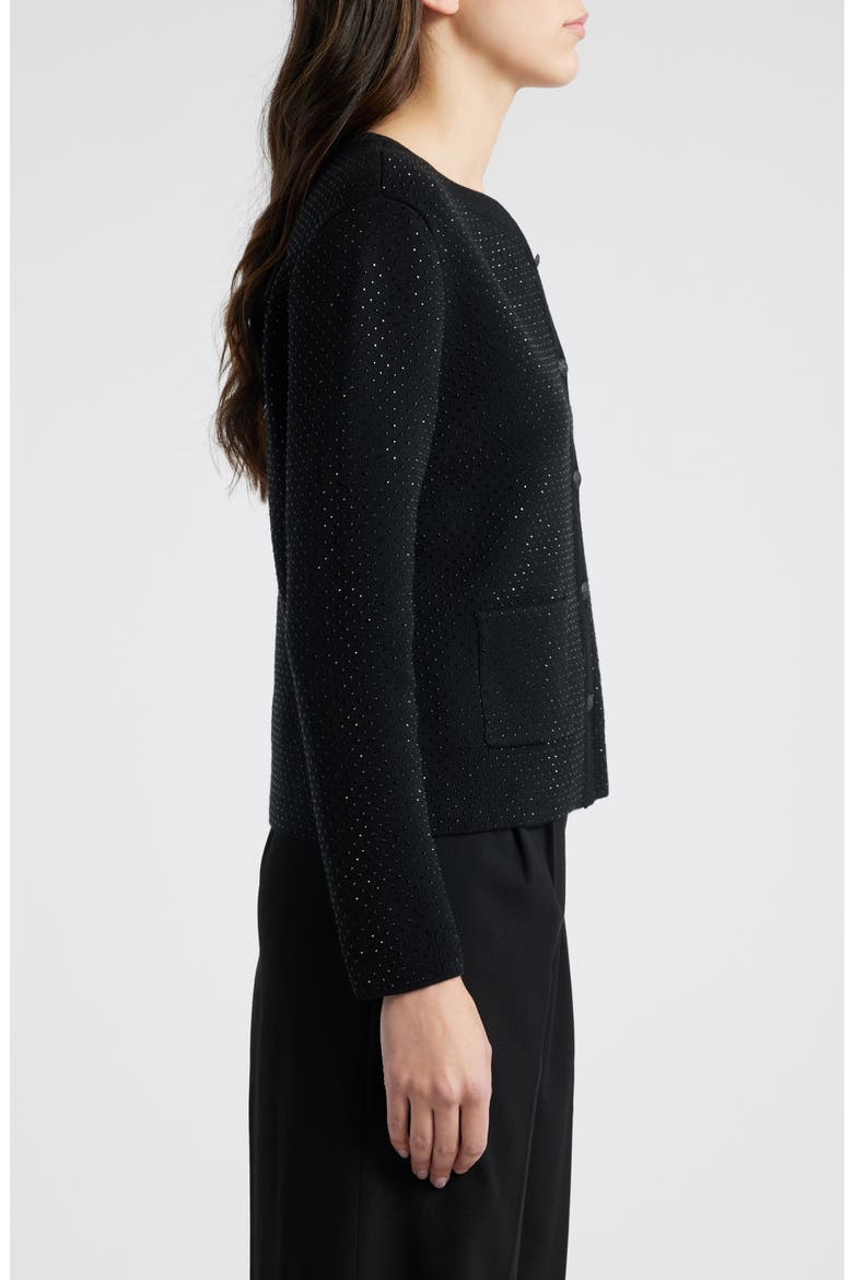 Lois Cardigan, Alternate, color, BLACK