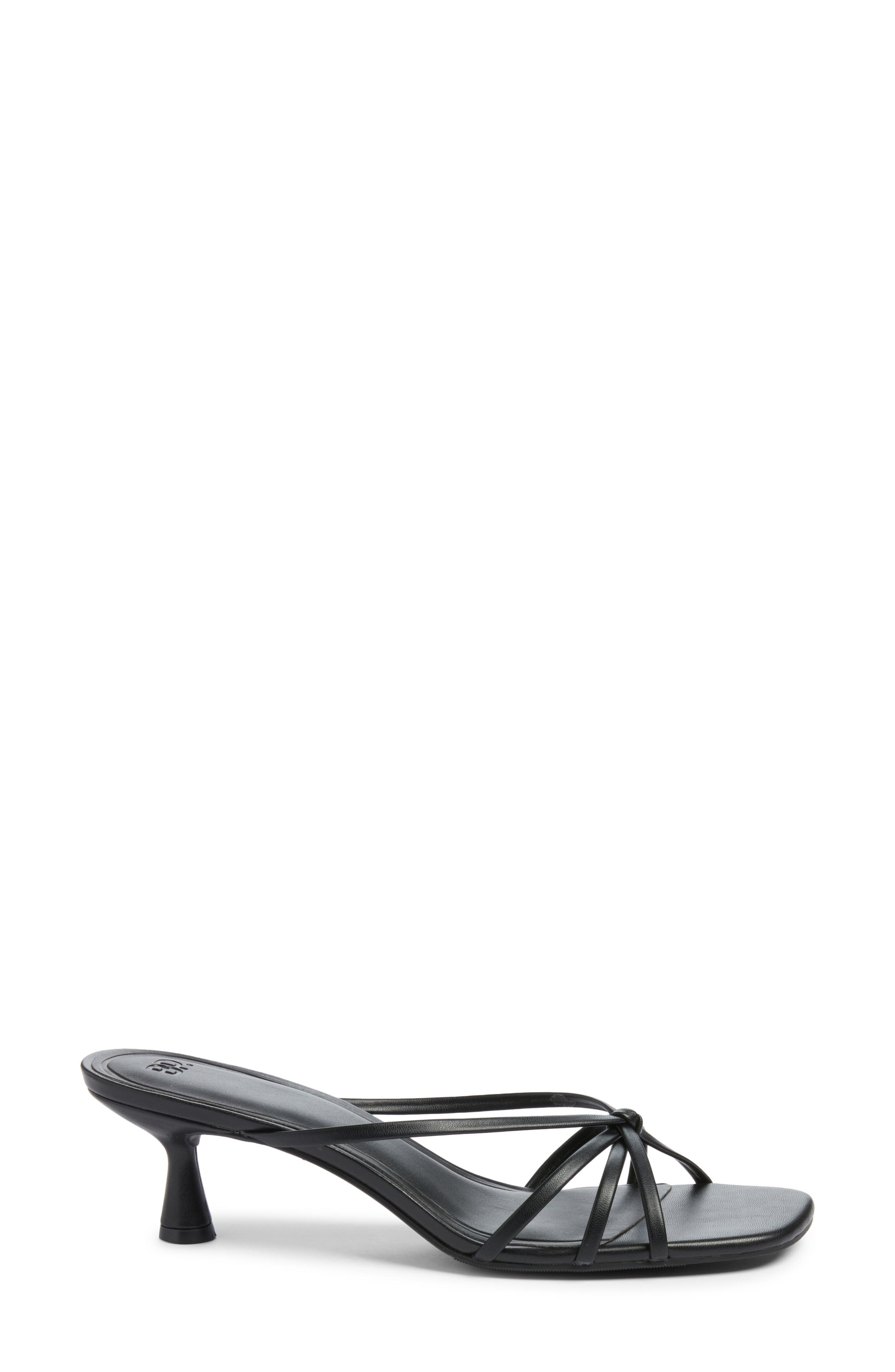 BP. Bliss Kitten Heel Slide Sandal, Alternate, color, Black