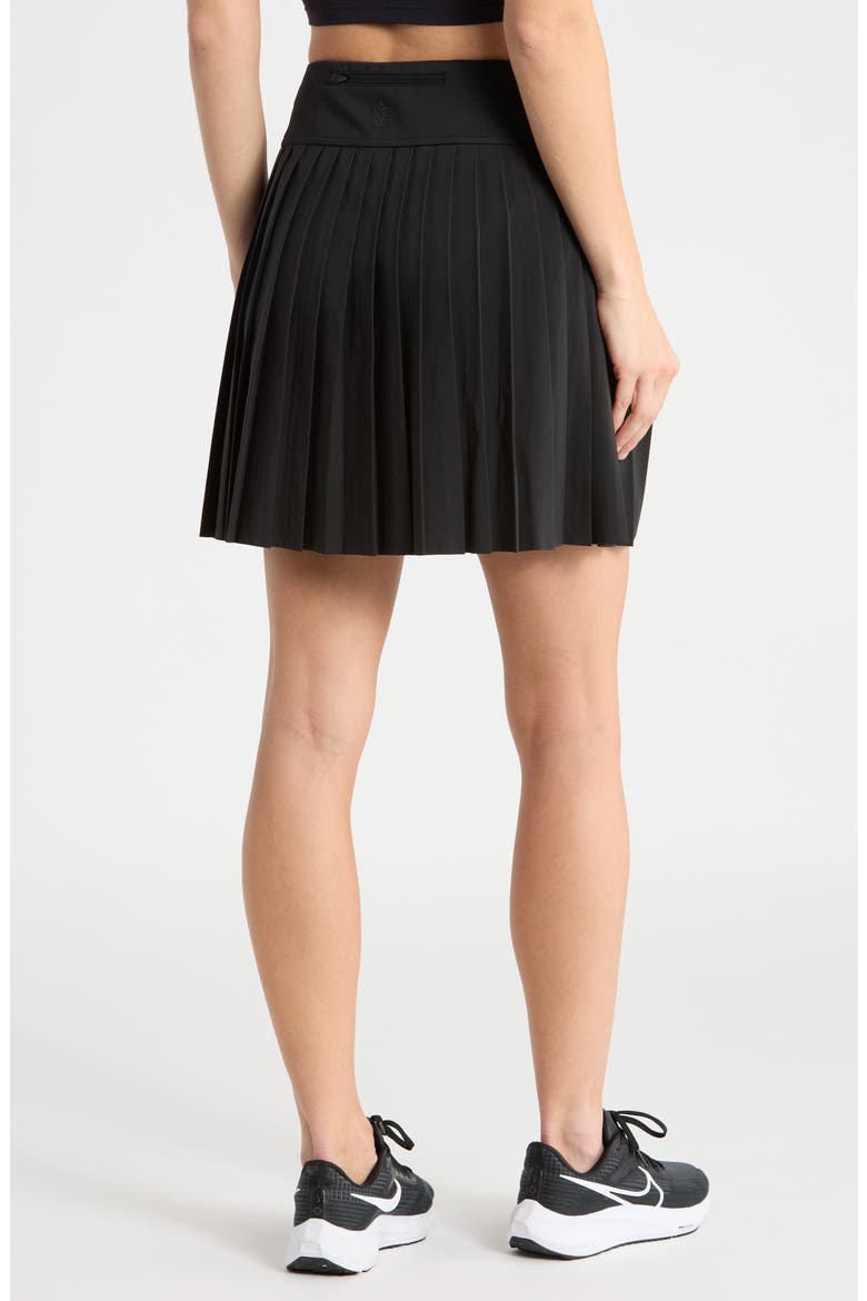 Alicia Pleated Skort, Alternate, color, BLACK