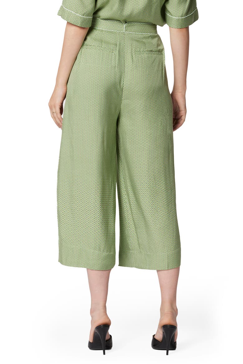 Allete Crop Wide Leg Pants, Alternate, color, JADESHEEN MULTI