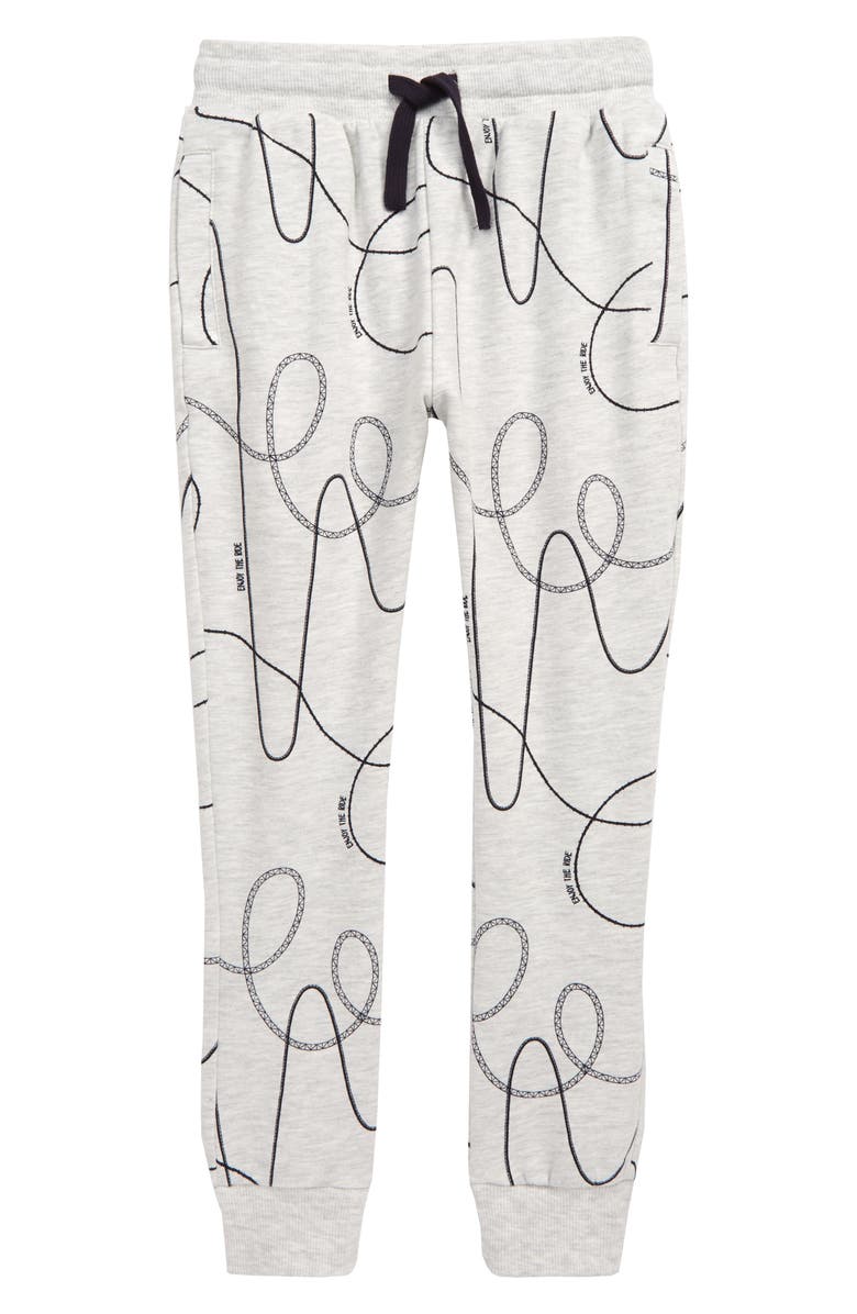 MILES THE LABEL miles baby Roller Coaster Print Joggers, Main, color, 