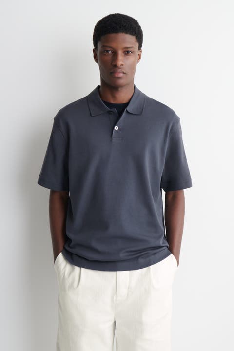 Interlock Cotton Polo Shirt